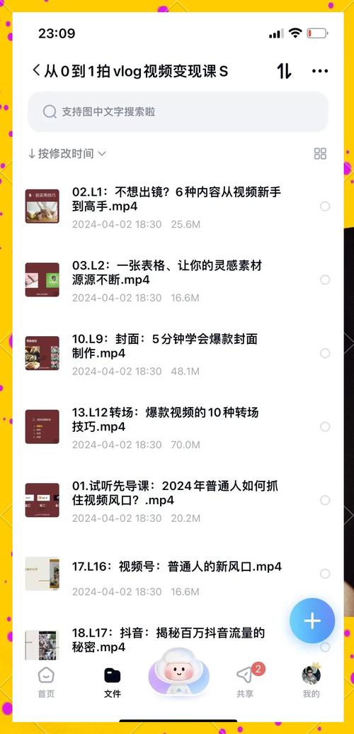 从0到1拍视频vlog变现课，5分钟