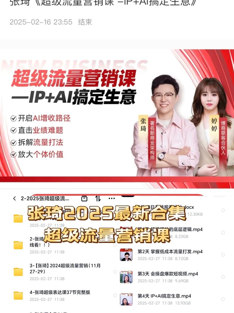 《2025年超级流量营销课》
