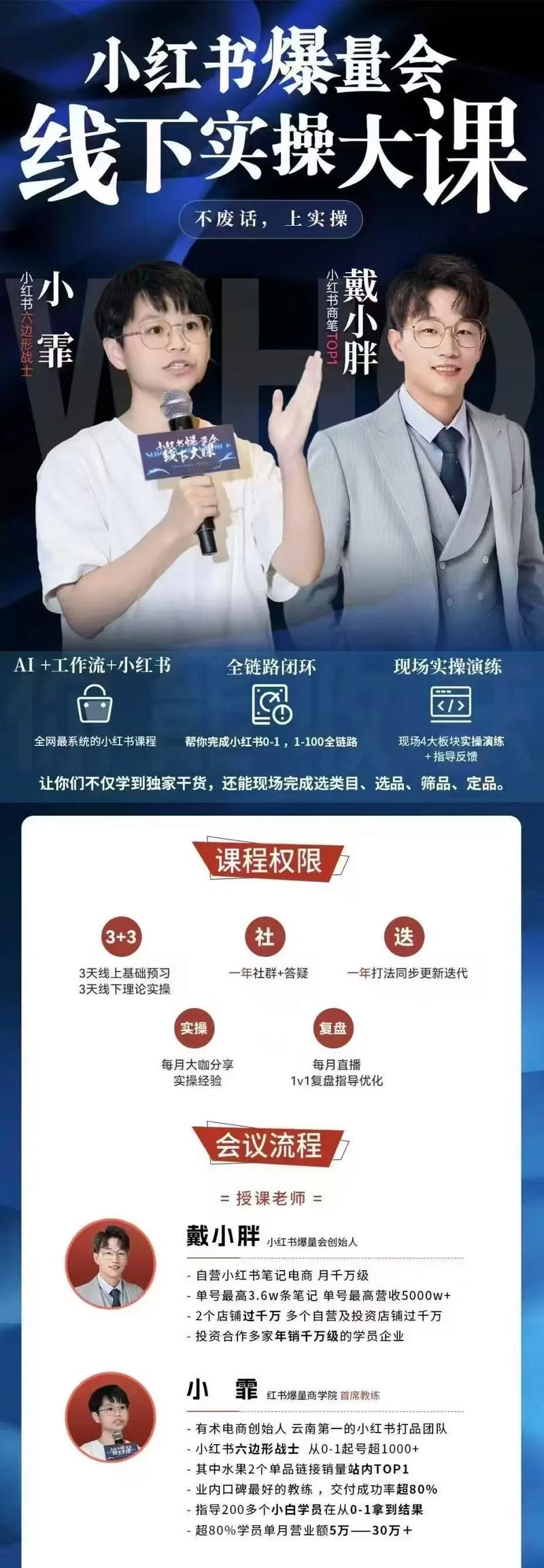 小红书爆量会线下实操大课2025年3