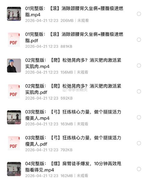 30天整容级减肥训练营(完结)