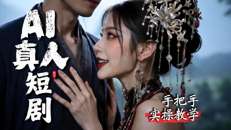 3月最新抖音某博主AI真人短剧独家原