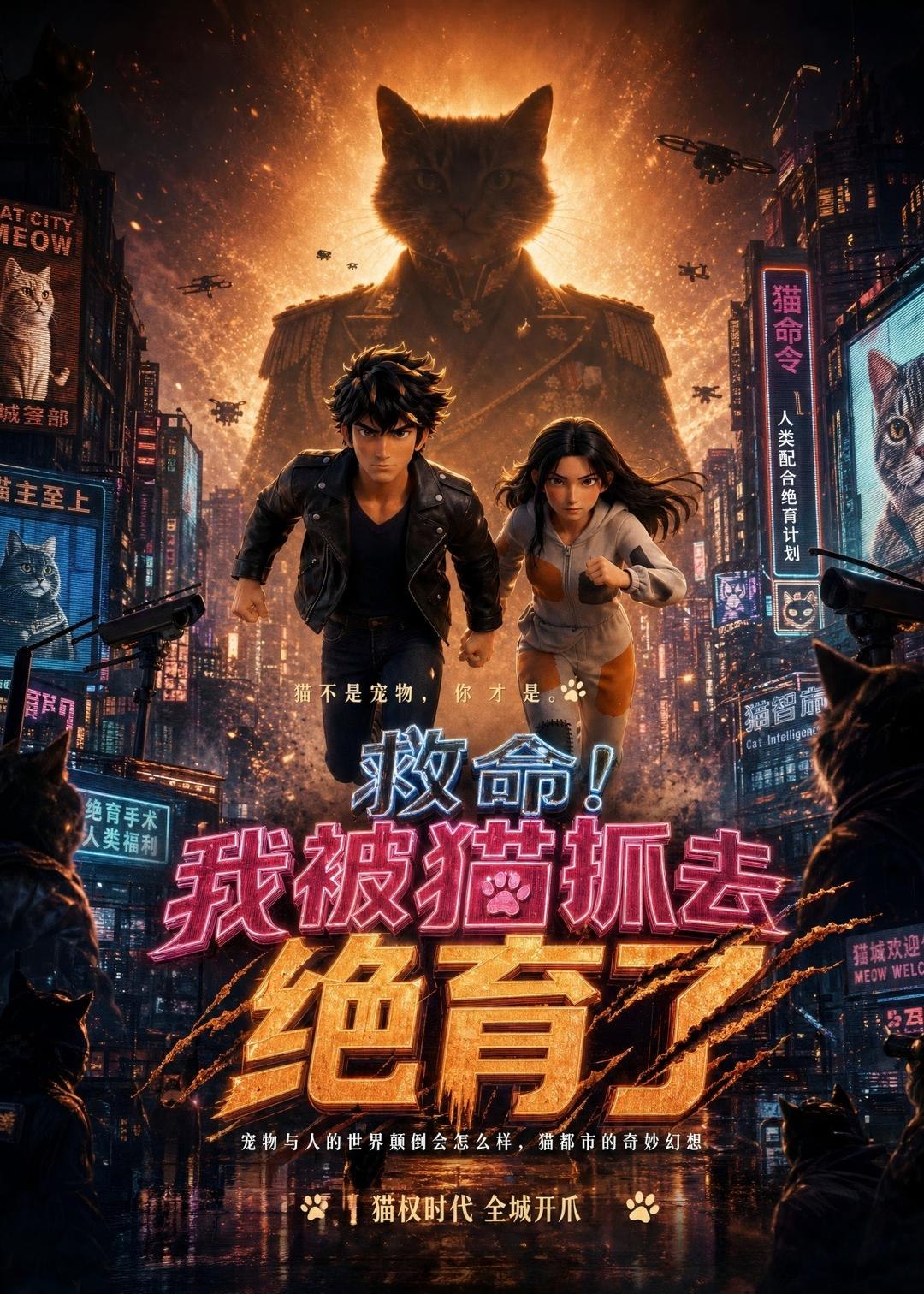 救命我被猫抓去绝育了 (47集) 动漫 | 短剧
