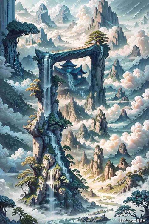 5分钟利用SD+剪映制作爆款的山水画