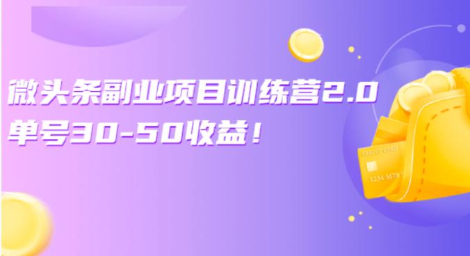 黄岛主-微头条副业掘金项目训练营6