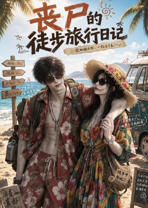 丧尸的徒步旅行日记 (60集) | 短剧
