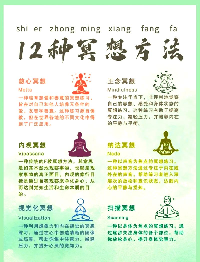 简单快速身心疗愈方法冥想体验