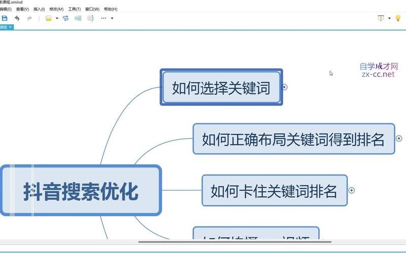 《抖音搜索置顶优化课》