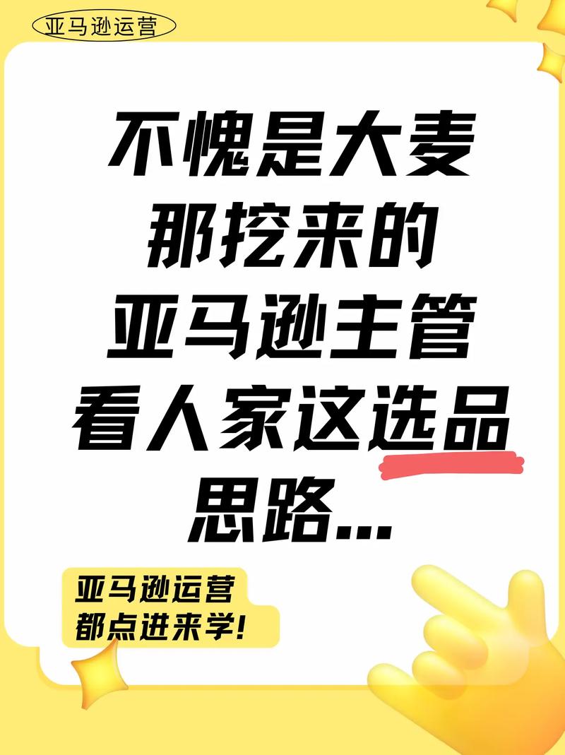 亚马逊亿级大卖-精品选品内训专场