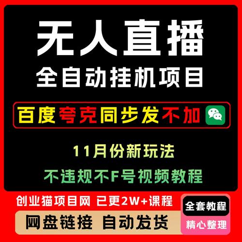 淘宝无人直播带货最新玩法，独家技术不