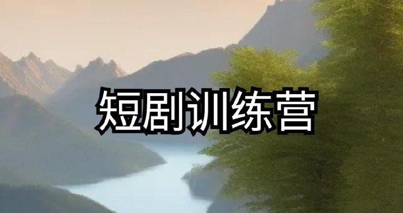 《短剧训练营》