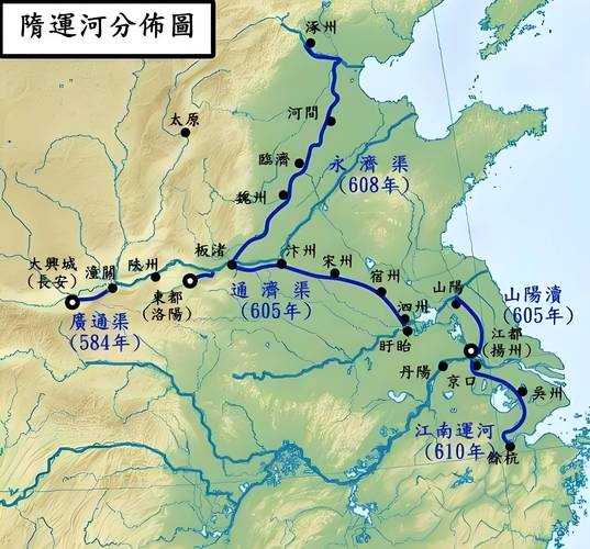 【历史地图】中国历史长河图