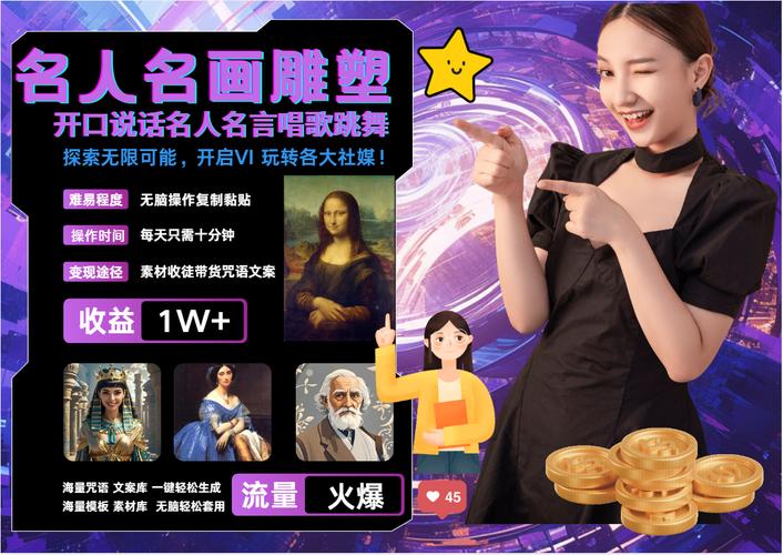 世界名画名人名言超强反转唱歌跳舞说话