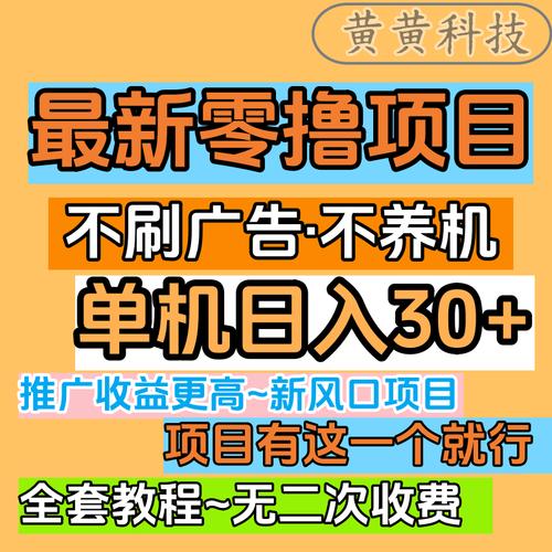 全新广告撸金，每天几个广告，单机日入