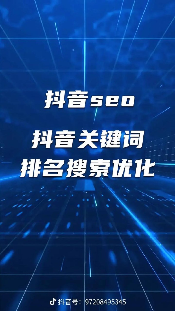 《抖音SEO搜索排名优化》